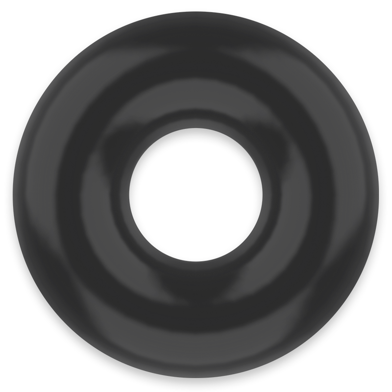 POWERING - SUPER FLEXIBLE AND RESISTANT COCK RING 5CM PR03 BLACK