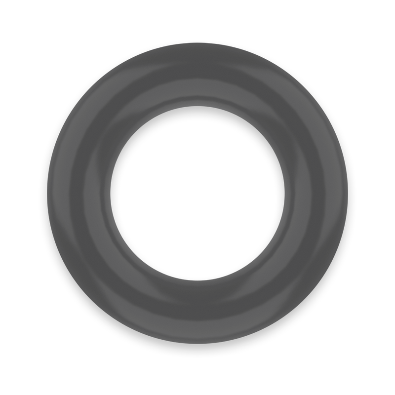 POWERING - SUPER FLEXIBLE AND RESISTANT COCK RING 4.8 CM PR05 BLACK