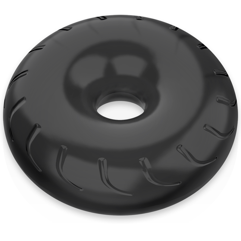 POWERING - SUPER FLEXIBLE AND RESISTANT COCK RING 5CM PR08 BLACK