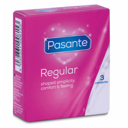 PASANTE - PRESERVATIVO GAMMA REGOLARE 3 UNIT - PASANTE | Lingerie Harness Boutique
