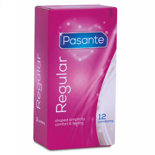 PASANTE - PRESERVATIVI REGOLARI 12 CONFEZIONE - PASANTE | Lingerie Harness Boutique