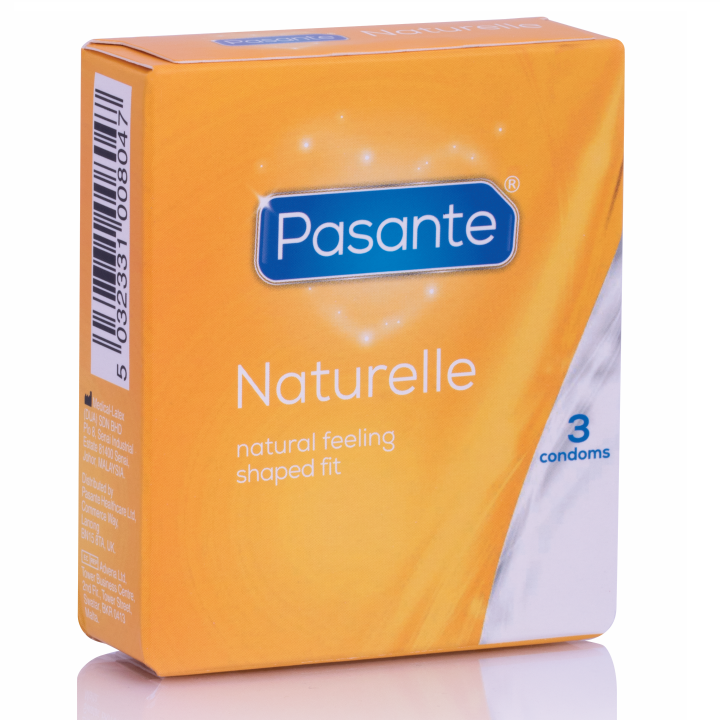 PASANTE - PRESERVATIVO NATURELLE CONFEZIONE DA 3 - PASANTE | Lingerie Harness Boutique