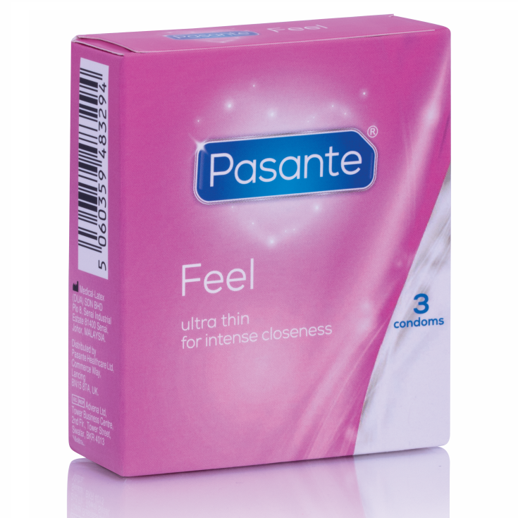 PASANTE - I PRESERVATIVI SENSIBILI ULTRA SOTTILE 3 UNIT - PASANTE | Lingerie Harness Boutique