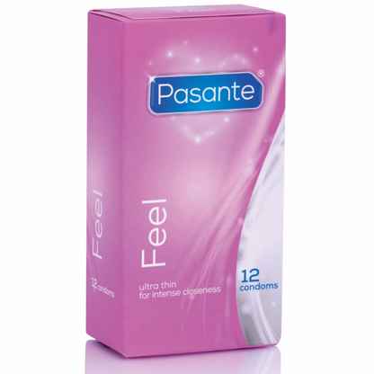 PASANTE - PRESERVATIVI SENSIBILI ULTRA FINE 12 UNIT - PASANTE | Lingerie Harness Boutique