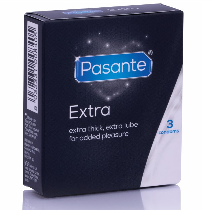 PASANTE - PRESERVATIVO EXTRA EXTRA SPESSO 3 UNIT - PASANTE | Lingerie Harness Boutique