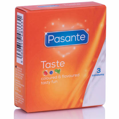 PASANTE - CONDOMS FLAVOURS 3 UNITS