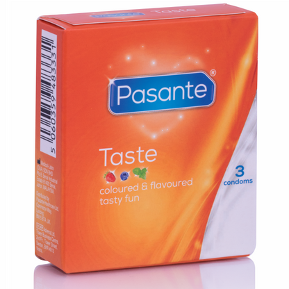 PASANTE - PRESERVATIVI SAPORI 3 UNIT - PASANTE | Lingerie Harness Boutique