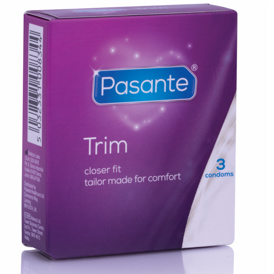 PASANTE - PRESERVATIVO SOTTILE TRIM MS 3 UNIT - PASANTE | Lingerie Harness Boutique