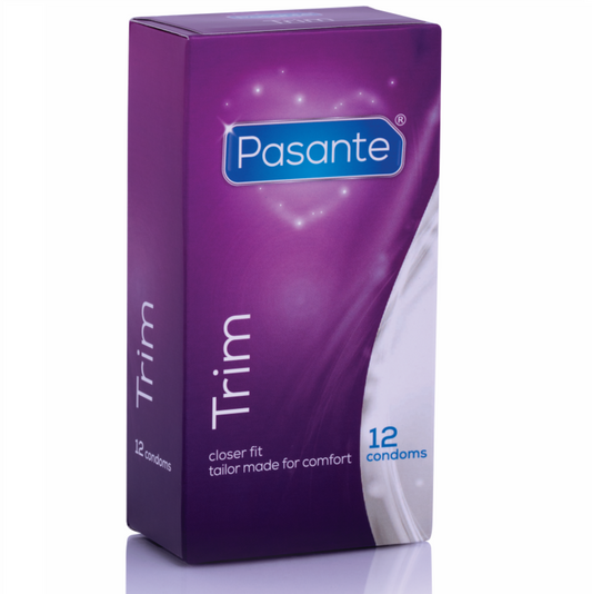 PASANTE - PRESERVATIVI MS CON TRIM SOTTILE 12 UNIT - PASANTE | Lingerie Harness Boutique