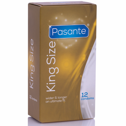 PASANTE - KING MS CONDOMS LONG AND WIDE 12 UNITS