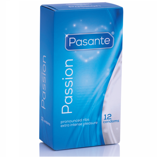 PASANTE - PRESERVATIVI A PUNTEGGI MS PLACER 12 UNIT - PASANTE | Lingerie Harness Boutique