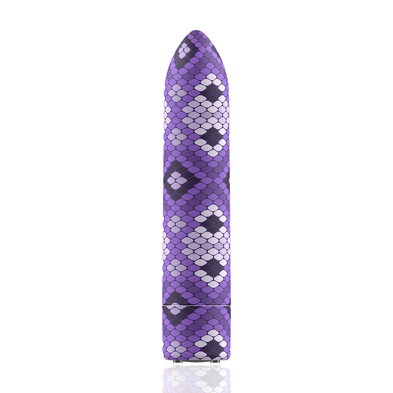 CUSTOM BULLETS - RECHARGEABLE SNAKE PURPLE MAGNETIC BULLET 10V - CUSTOM BULLETS | Lingerie Harness Boutique