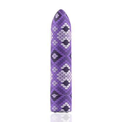 CUSTOM BULLETS - RECHARGEABLE SNAKE PURPLE MAGNETIC BULLET 10V - CUSTOM BULLETS | Lingerie Harness Boutique