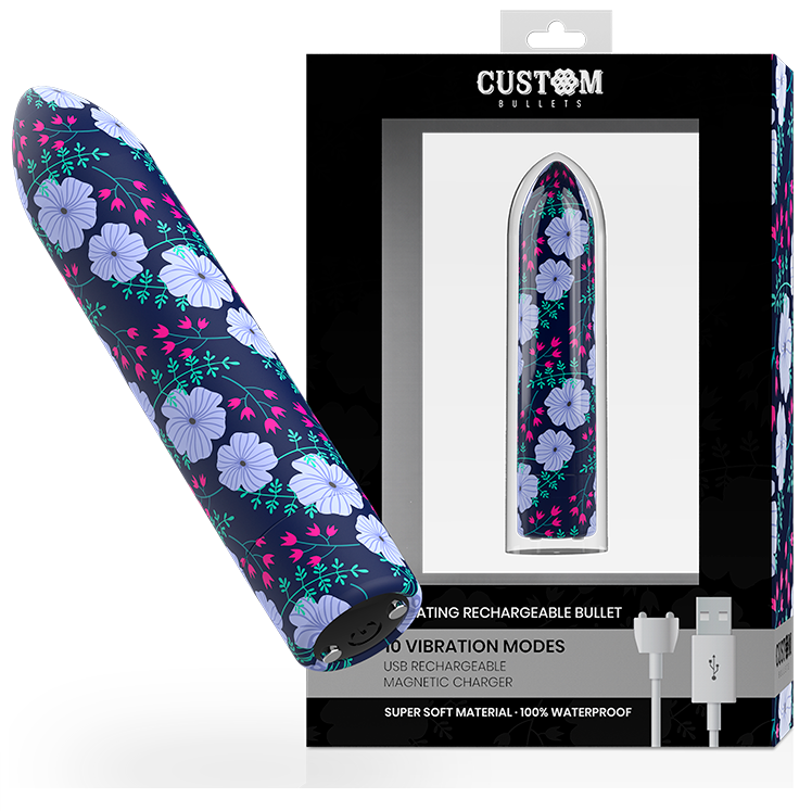 CUSTOM BULLETS - PERSONALIZZATE RICARICABILI PRIMAVERA 10 INTENSITÀ - CUSTOM BULLETS | Lingerie Harness Boutique