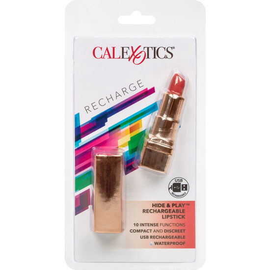CALEXOTICS - BALA ROSSETTO RICARICABILE HIDE & PLAY ROSSO - CALEXOTICS | Lingerie Harness Boutique
