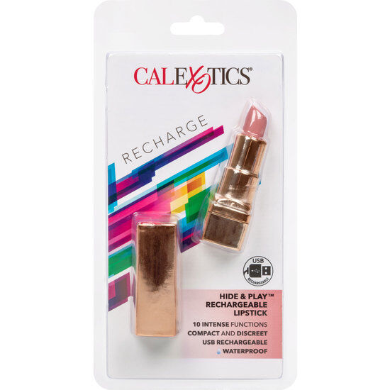 CALEXOTICS - BALA ROSSETTO RICARICABILE HIDE & PLAY ROSA TENERO - CALEXOTICS | Lingerie Harness Boutique