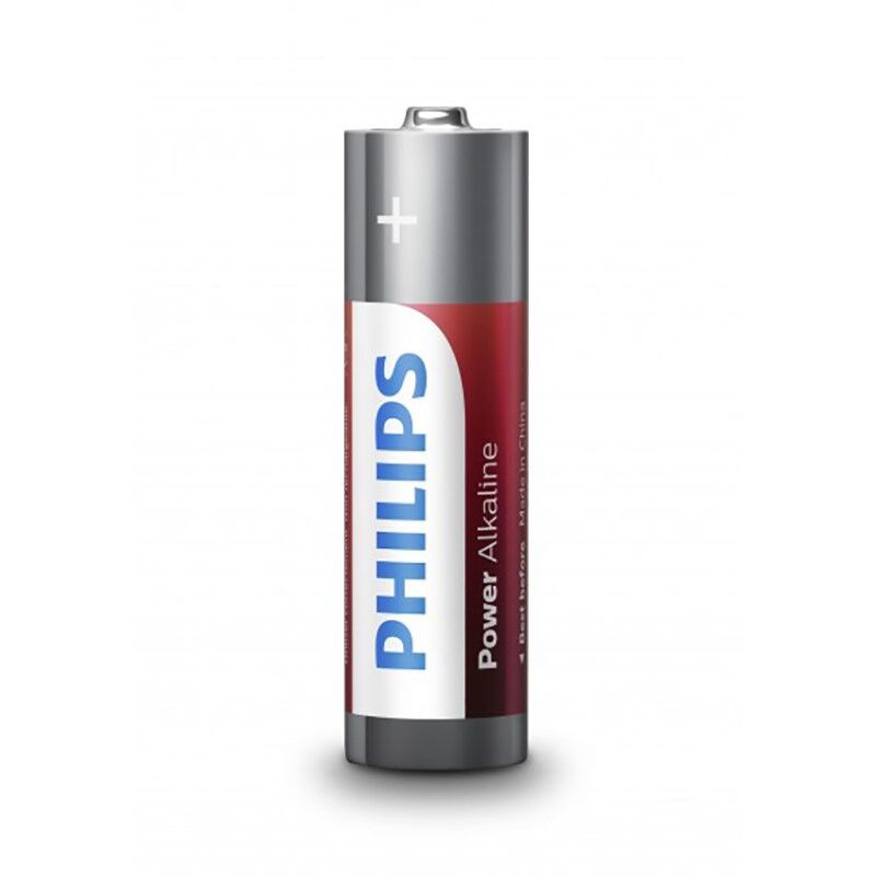 PHILIPS - POWER ALKALINE BATTERY AA LR6 BLISTER * 4