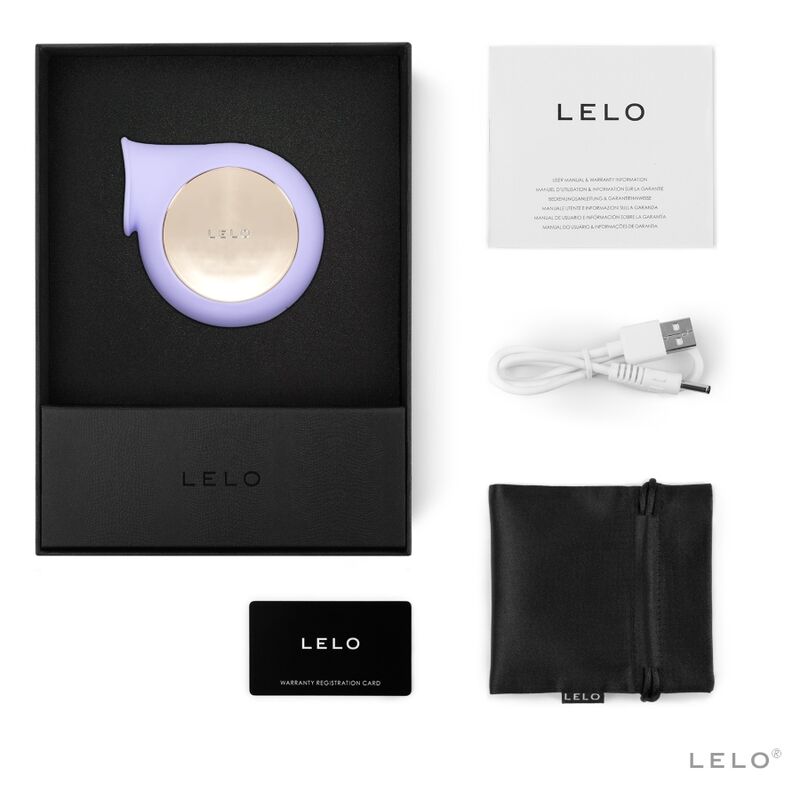 LELO - STIMOLATORE DI ONDE CLITORIDE LILLA SILA - LELO | Lingerie Harness Boutique