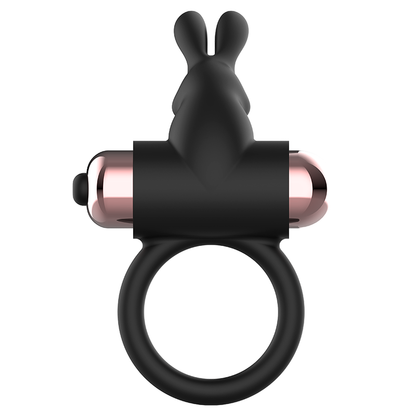 COQUETTE CHIC DESIRE - BLACK/GOLD VIBRATING COCK RING