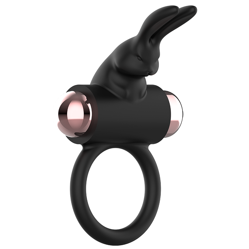 COQUETTE CHIC DESIRE - ANELLO DA CAZZO CON VIBRATORE NERO/ORO - COQUETTE TOYS | Lingerie Harness Boutique