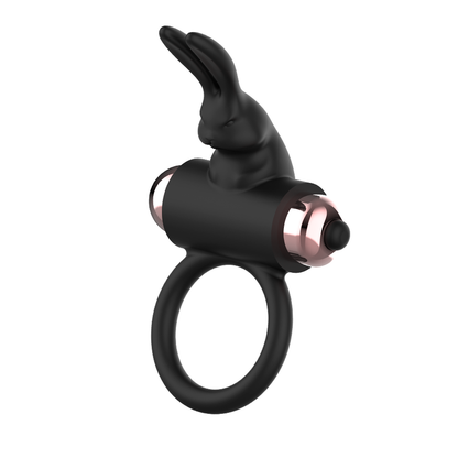 COQUETTE CHIC DESIRE - BLACK/GOLD VIBRATING COCK RING