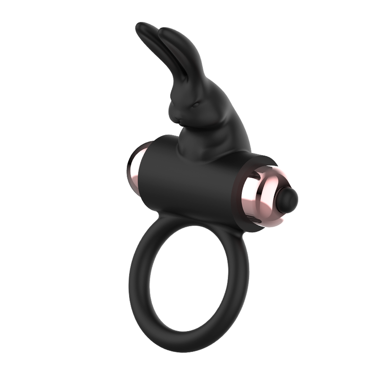 COQUETTE CHIC DESIRE - ANELLO DA CAZZO CON VIBRATORE NERO/ORO - COQUETTE TOYS | Lingerie Harness Boutique