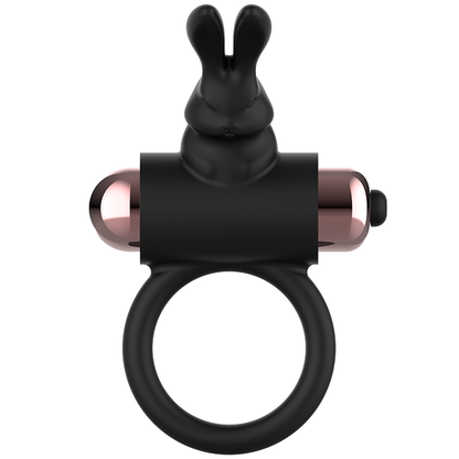 COQUETTE CHIC DESIRE - ANELLO DA CAZZO CON VIBRATORE NERO/ORO - COQUETTE TOYS | Lingerie Harness Boutique
