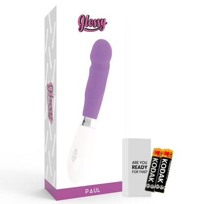 GLOSSY - PAUL VIBRATOR VIOLA - GLOSSY | Lingerie Harness Boutique