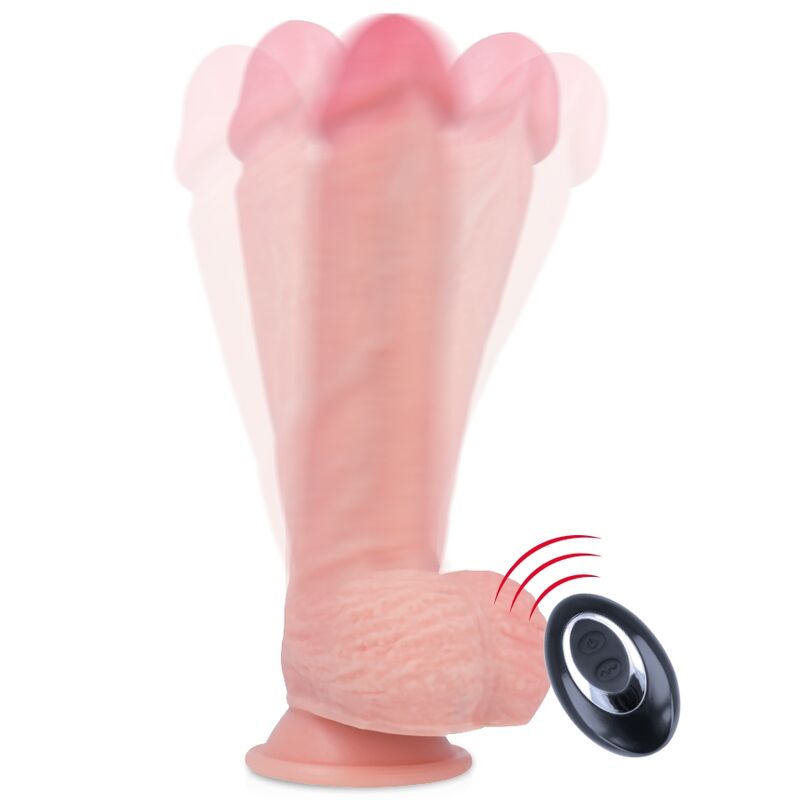 ROCKARMY - VIBRATORE IN SILICONE LIQUIDO TELECOMANDO PREMIUM APACHE 20.5 CM -O- 4.62 CM - ROCK ARMY | Lingerie Harness Boutique