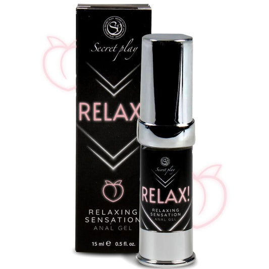 SECRETPLAY - RELAX ANAL GEL 15 ML - SECRETPLAY COSMETIC | Lingerie Harness Boutique