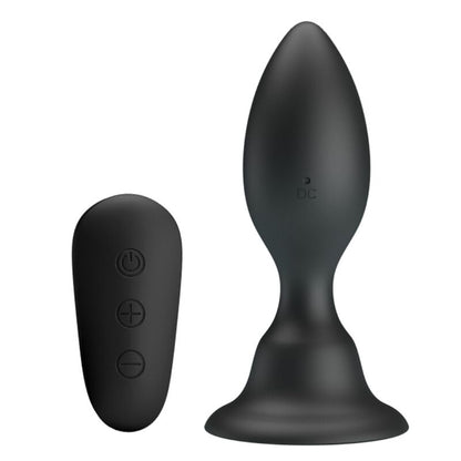 MR PLAY - BLACK REMOTE CONTROL VIBRATING BUTT PLUG