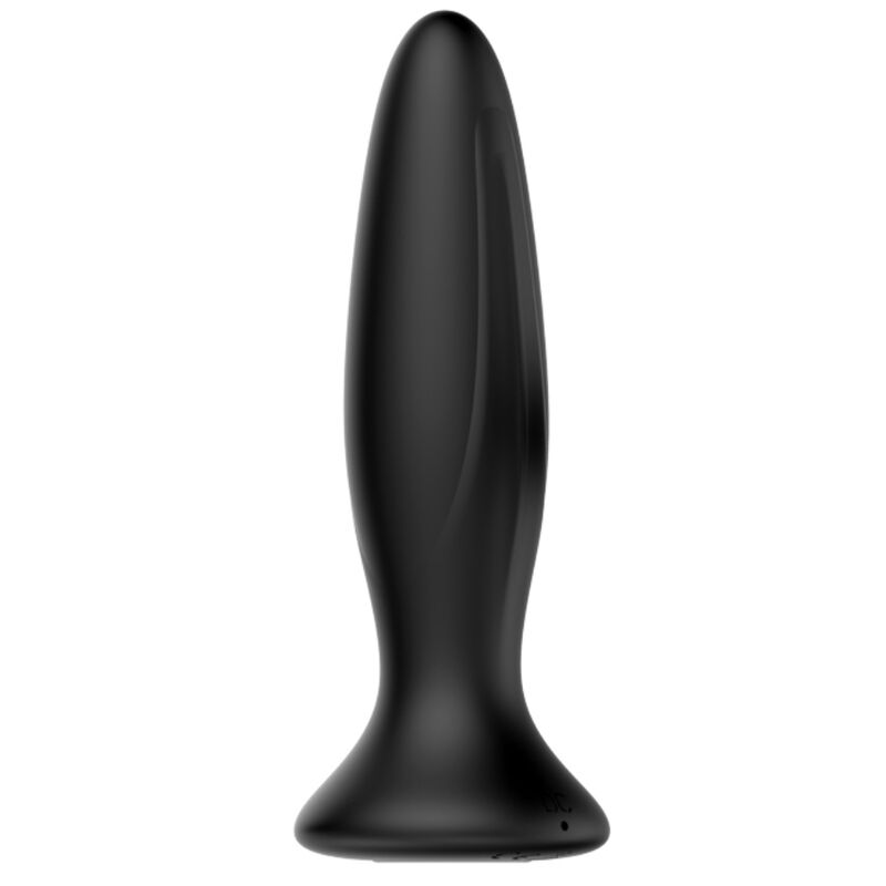 MR PLAY - PLUG ANALE VIBRATORE NERO RICARICABILE - MR PLAY | Lingerie Harness Boutique