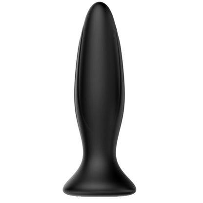 MR PLAY - BLACK RECHARGEABLE VIBRATING BUTT PLUG