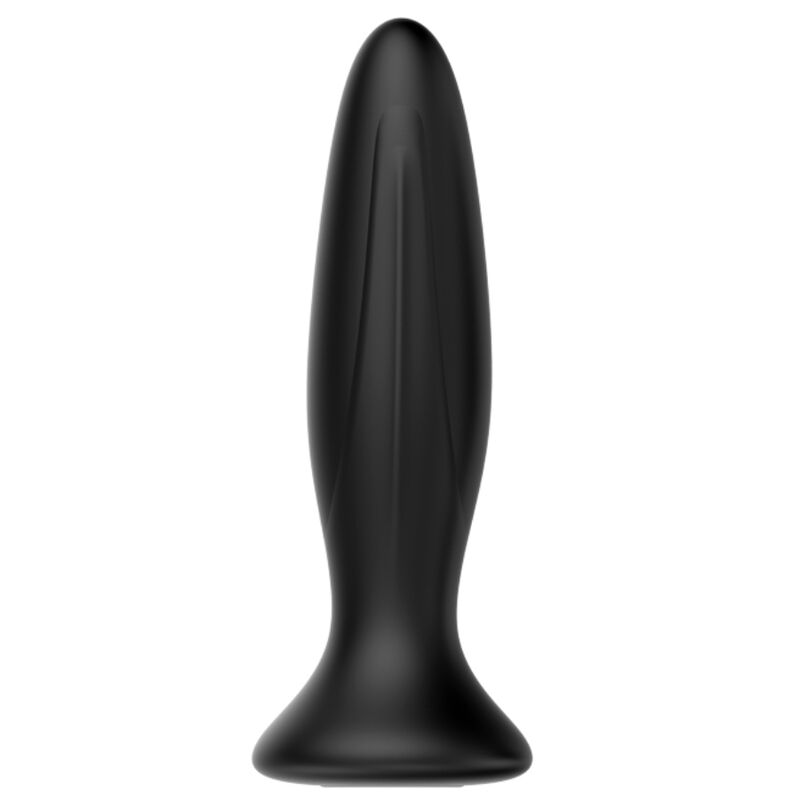 MR PLAY - BLACK RECHARGEABLE VIBRATING BUTT PLUG