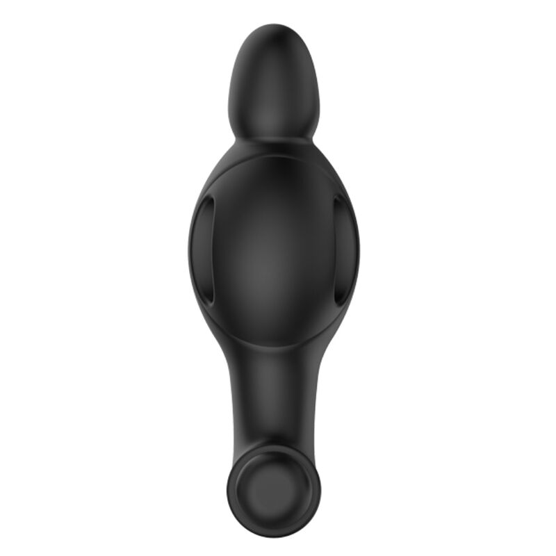 MR PLAY - SILICONE BUTT PLUG WITH VIBRATION