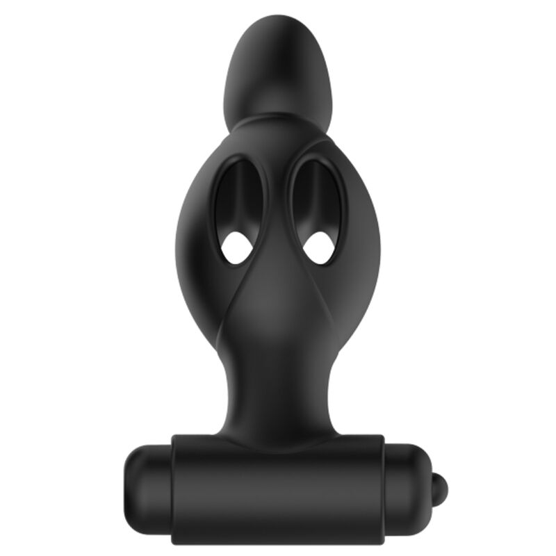 MR PLAY - SILICONE BUTT PLUG WITH VIBRATION