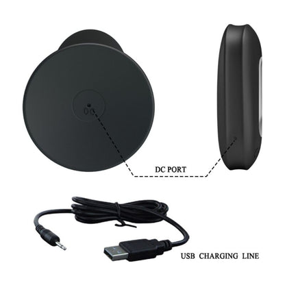 MR PLAY - PLUG ANALE CON TELECOMANDO VIBRAZIONE NERO - MR PLAY | Lingerie Harness Boutique