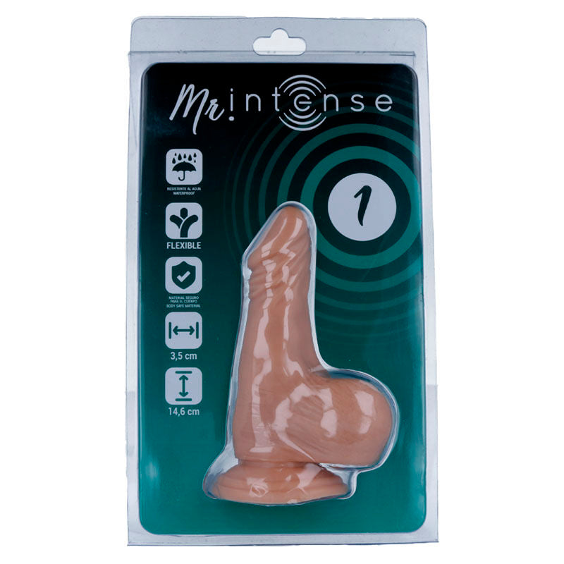 MR INTENSE - 1 REALISTIC PENIS 14.6 CM -OR- 3.5 CM