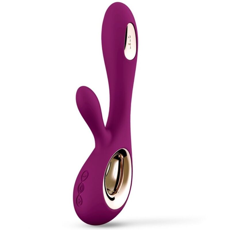 LELO - SORAYA VIBRATORE WAVE RABBIT DEEP ROSE - LELO | Lingerie Harness Boutique
