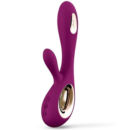 LELO - SORAYA VIBRATORE WAVE RABBIT DEEP ROSE - LELO | Lingerie Harness Boutique