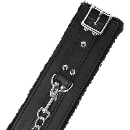 DARKNESS - MANETTE BDSM RIVESTITE NERE - DARKNESS BONDAGE | Lingerie Harness Boutique