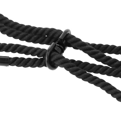 DARKNESS - MANETTE O MANETTE ALLA CAVIGLIA IN CORDA DI COTONE 100%. - DARKNESS BONDAGE | Lingerie Harness Boutique