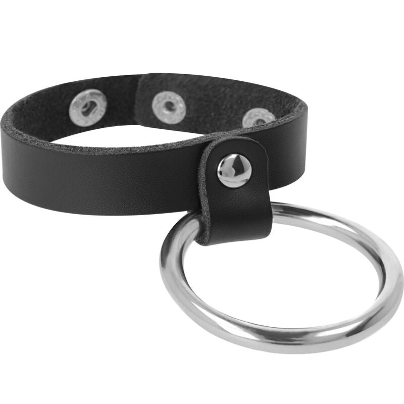 DARKNESS - ANELLO IN METALLO PER PENE E TESTICOLI - DARKNESS BONDAGE | Lingerie Harness Boutique