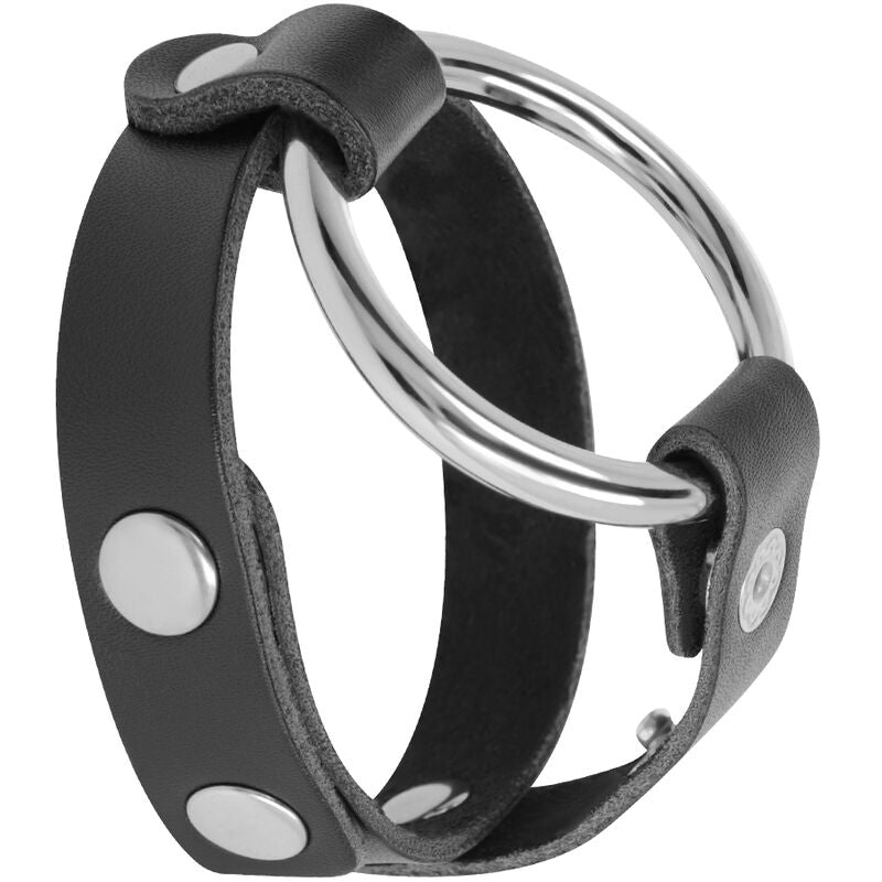DARKNESS - ANELLO BDSM PER CAZZO E TESTICOLI - DARKNESS BONDAGE | Lingerie Harness Boutique