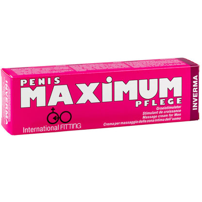 INVERMA - PENIS MAXIMUM PLEGE CREMA - INVERMA | Lingerie Harness Boutique