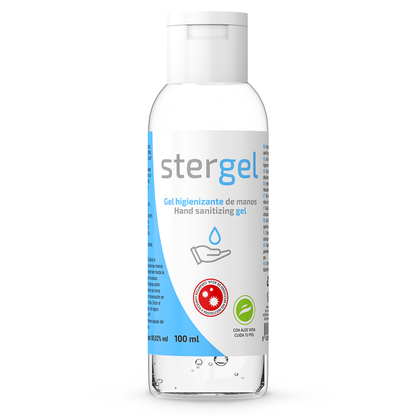 STERGEL - GEL IGIENIZZANTE MANI IDROALCOLICO ALOE VERA 100ML - STERGEL | Lingerie Harness Boutique
