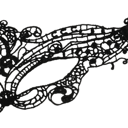 COQUETTE CHIC DESIRE - MASCHERA IN FINE PIZZO NERO - COQUETTE ACCESSORIES | Lingerie Harness Boutique