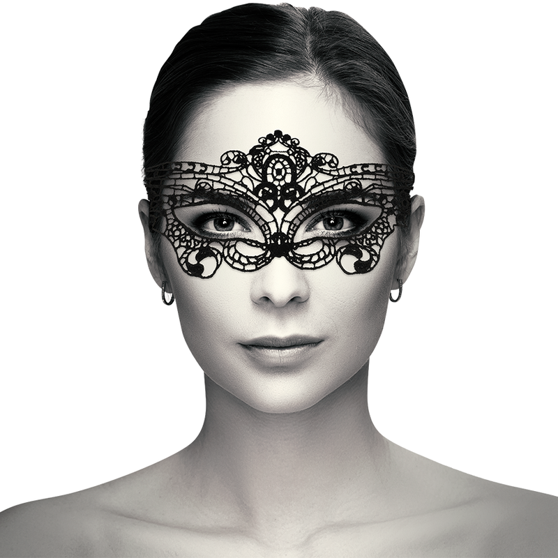 COQUETTE CHIC DESIRE - MASCHERA IN FINE PIZZO NERO - COQUETTE ACCESSORIES | Lingerie Harness Boutique