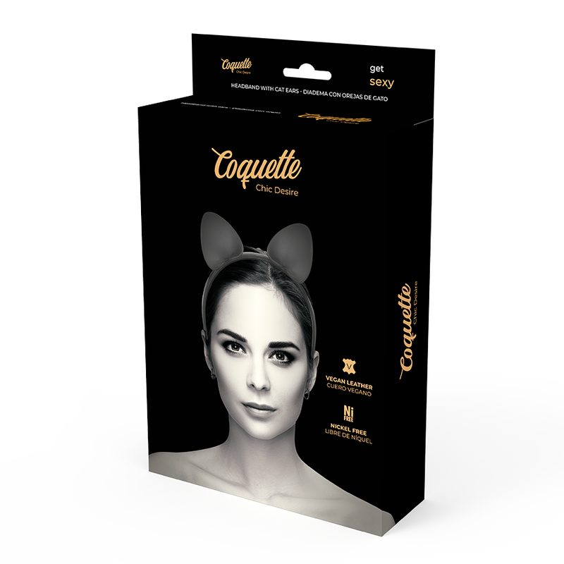 COQUETTE CHIC DESIRE - FASCIA CON ORECCHIE DI GATTO - COQUETTE ACCESSORIES | Lingerie Harness Boutique
