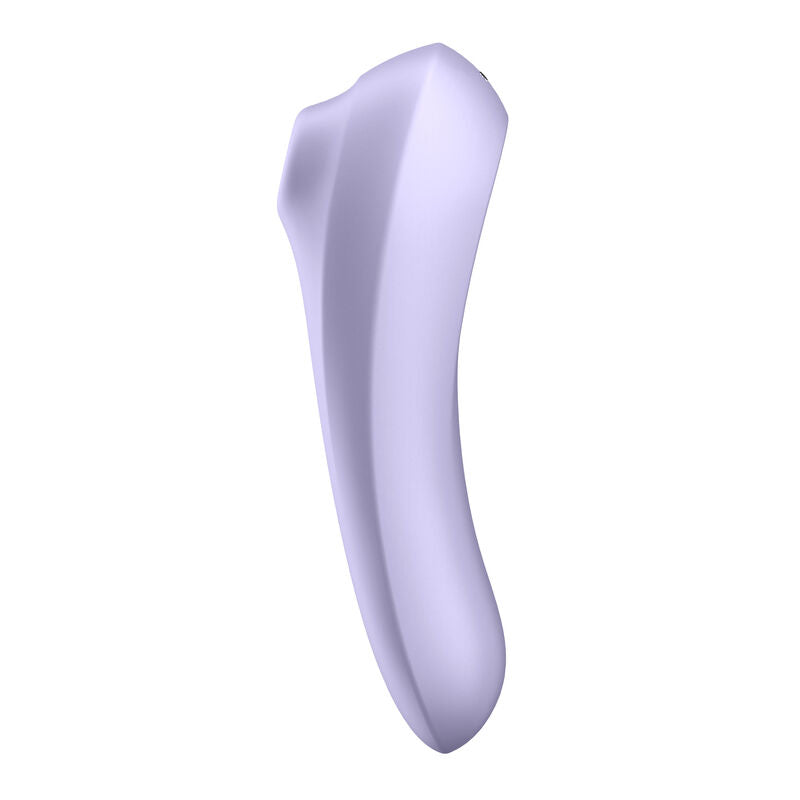 SATISFYER - VIBRATORE DUAL PLEASURE AIR PULSE MAUVE - SATISFYER CONNECT | Lingerie Harness Boutique